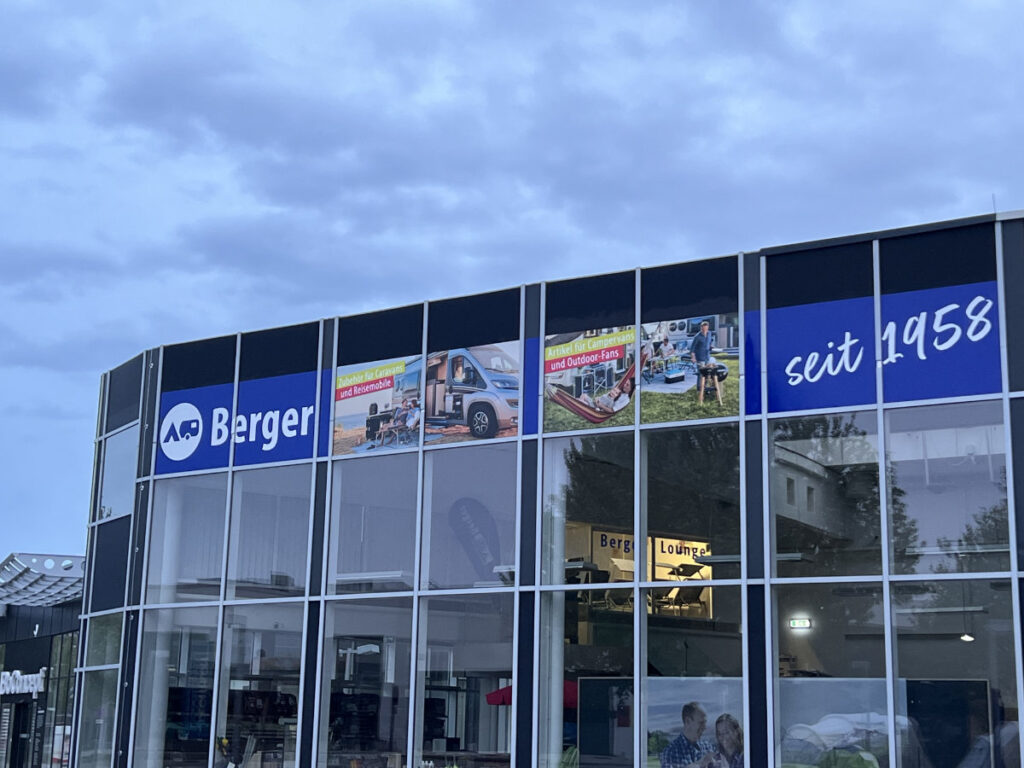 cut_print_Schilder_Banner_2 Beschriftung von Cut & Print für Fritz Berger Camping