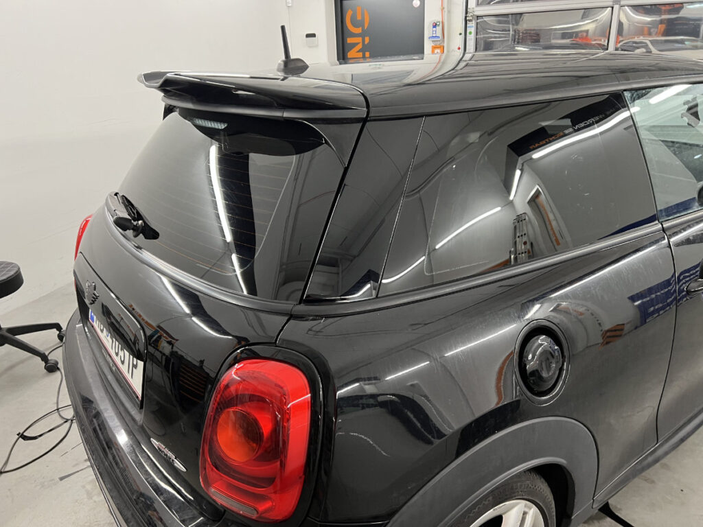 Cut & Print KFZ-Scheibung für einen Mini Cooper